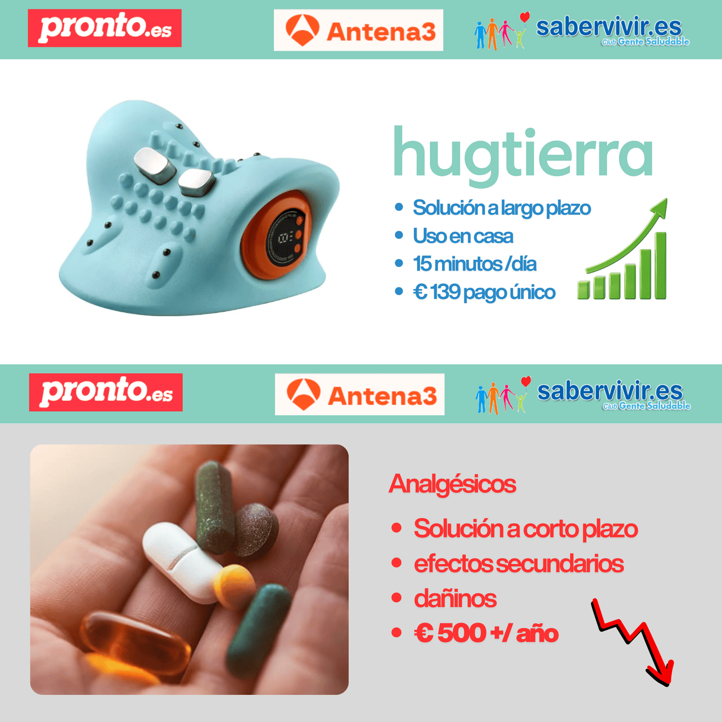 Hugtierra Masajeador